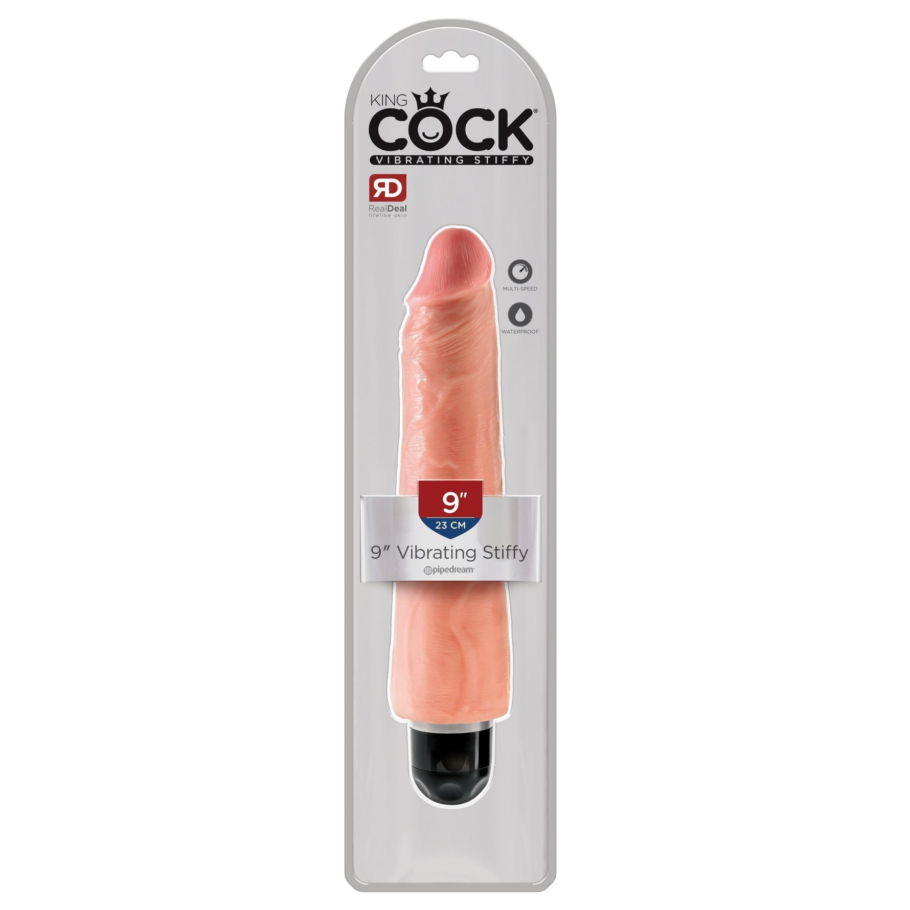 King Cock Vibrating Stiffy Dildo