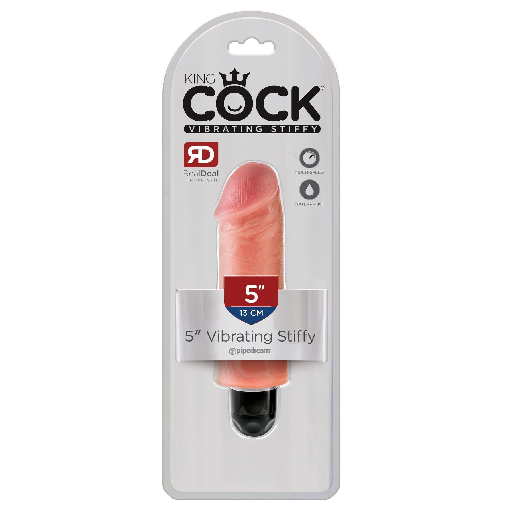 King Cock Vibrating Stiffy Dildo