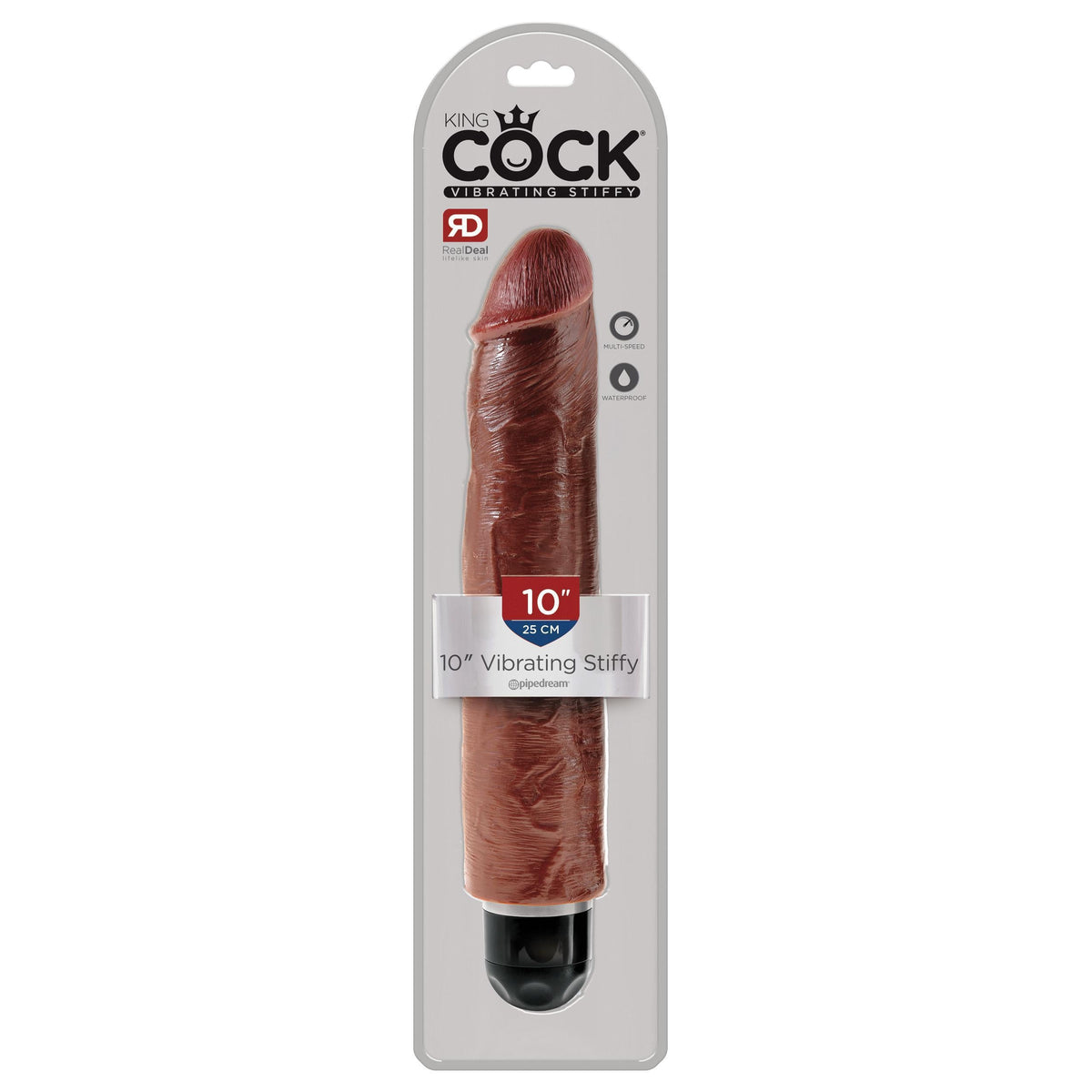 King Cock Vibrating Stiffy Dildo