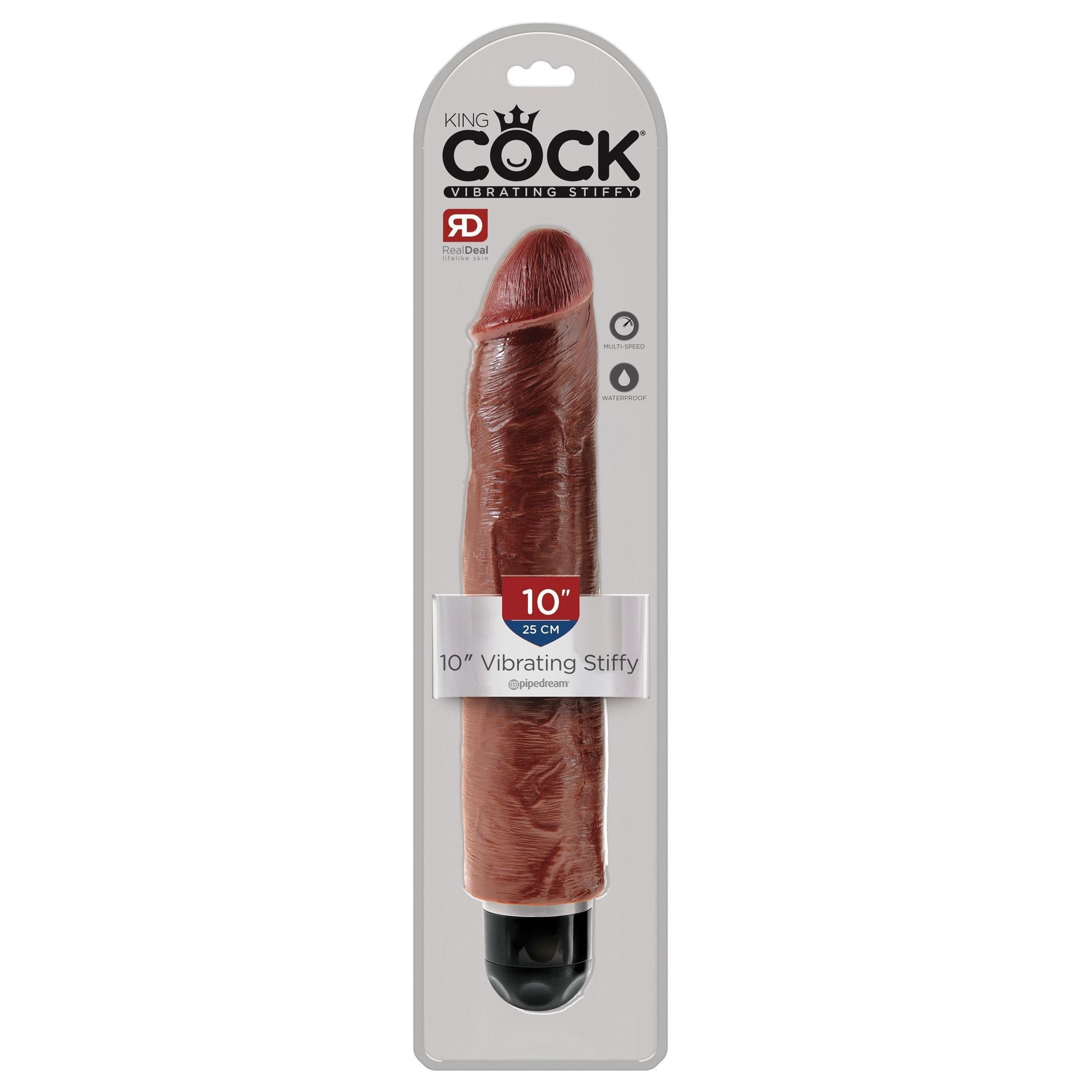 King Cock Vibrating Stiffy Dildo