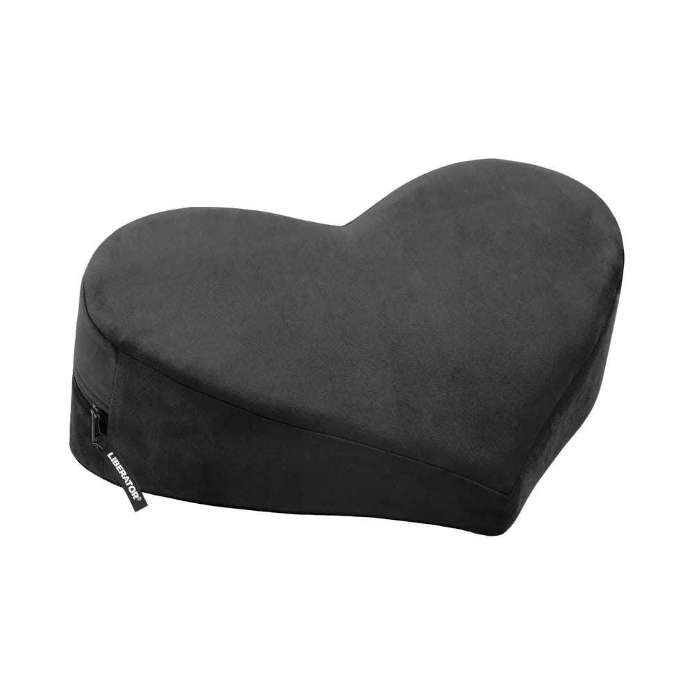 Liberator Heart Wedge Sex Pillow in Black