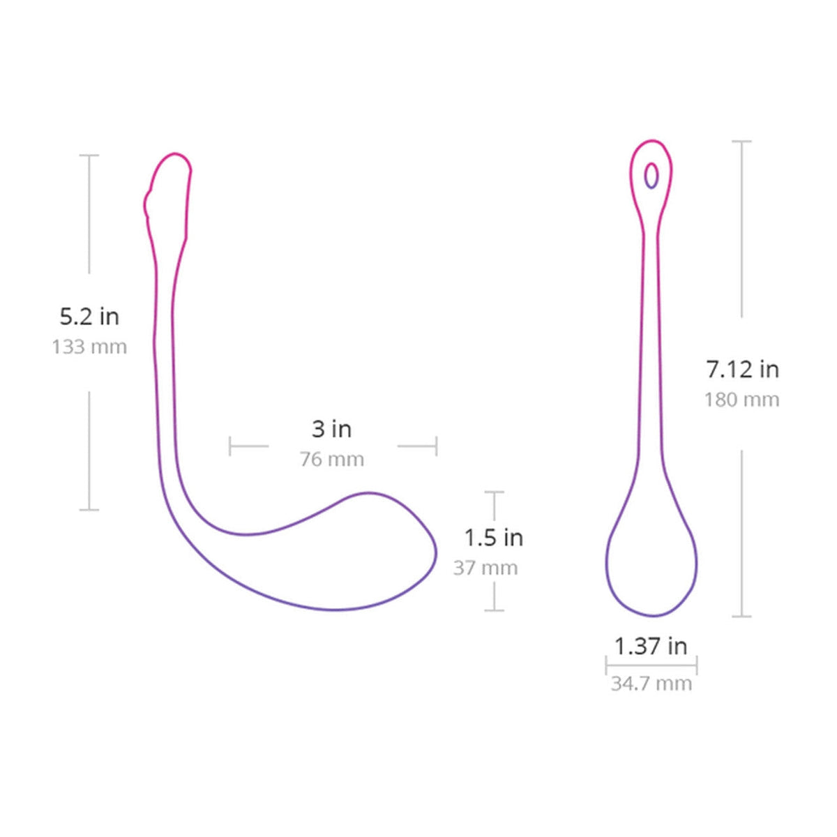 Lush Remote Lovense Lush 2.0 Bluetooth Remote Control Vibrator - HotCherry