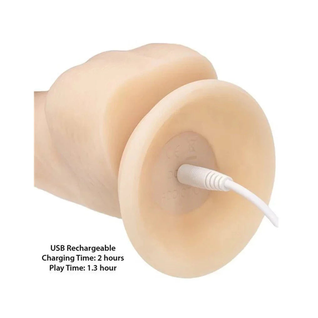 Naked Addiction 8 Inch Rotating & Vibrating Dildo