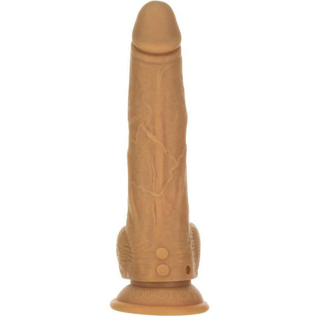 Naked Addiction 9 Inch Thrusting Dildo - Carakep