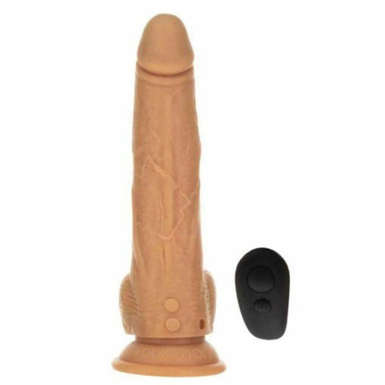 Naked Addiction 9 Inch Thrusting Dildo - Carakep