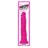 Neon Luv Touch Silicone Vibrating Suction Dildo