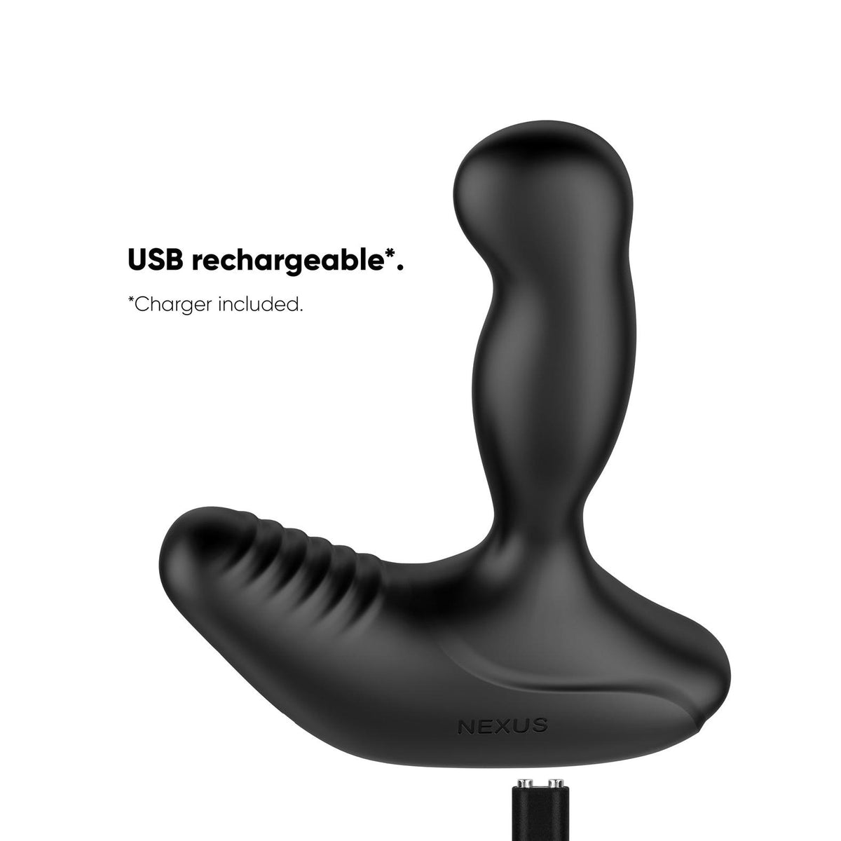 Nexus Revo Stealth App Enabled Rotating Vibrating Prostate Massager in Black