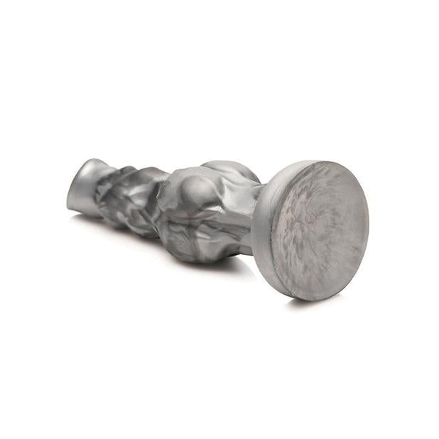 Night Prowler Silicone Silver Dildo