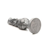 Night Prowler Silicone Silver Dildo