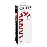 Candy Cane Glass Dildo