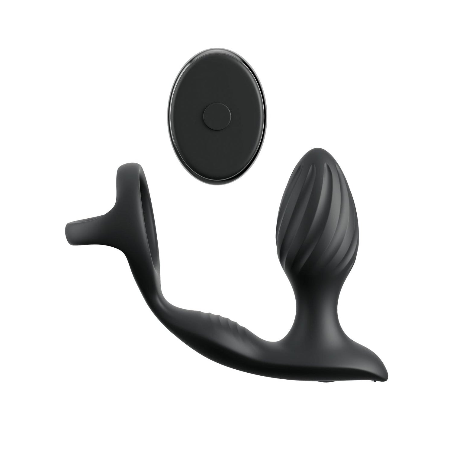 Pipedream Ass-Gasam Gyro-Milk Pro Prostate Massager in Black