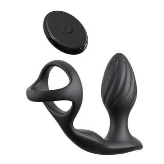 Pipedream Ass-Gasam Gyro-Milk Pro Prostate Massager in Black