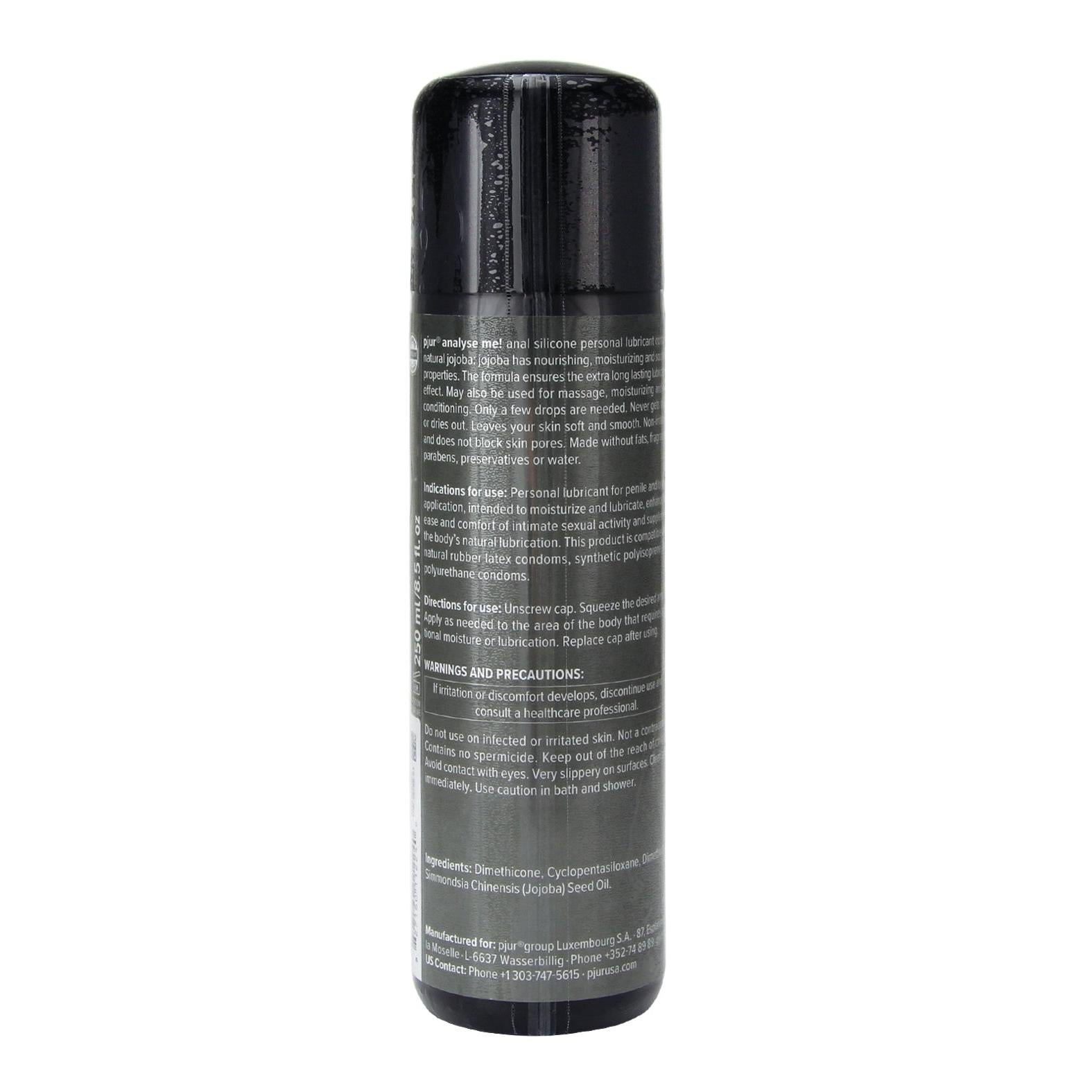 Pjur Analyse Me Silicone Personal Lubricant 8.5 oz