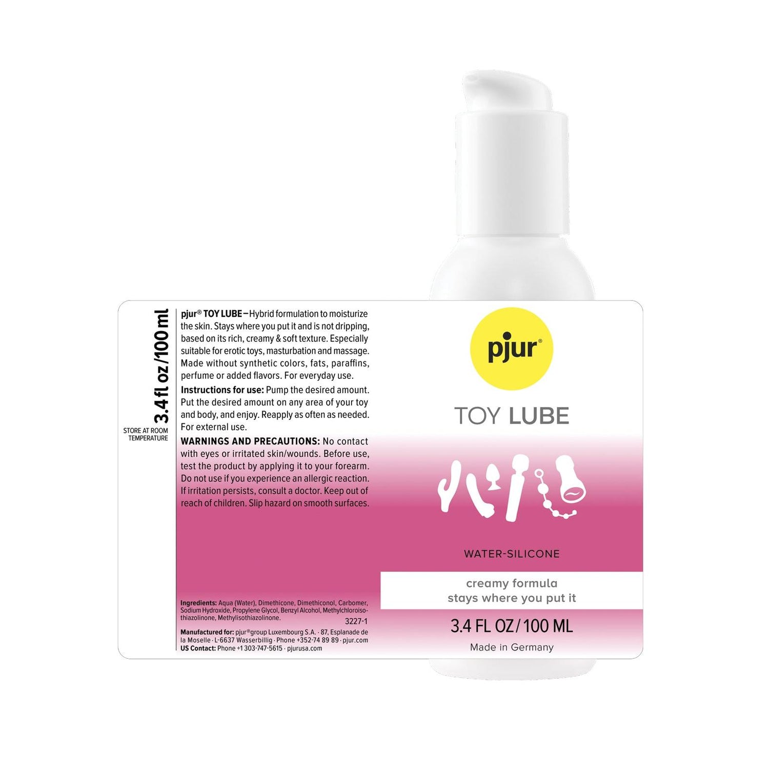 Pjur Toy Lube 3.4 oz