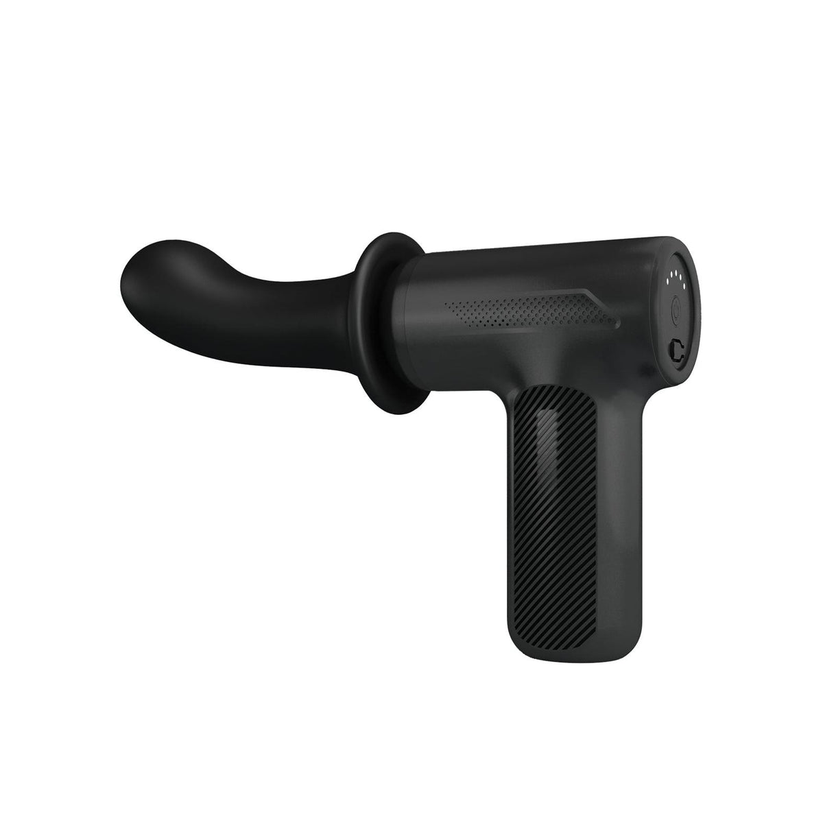 Pretty Love DJ Doctor Thrusting Gun Massager - Black