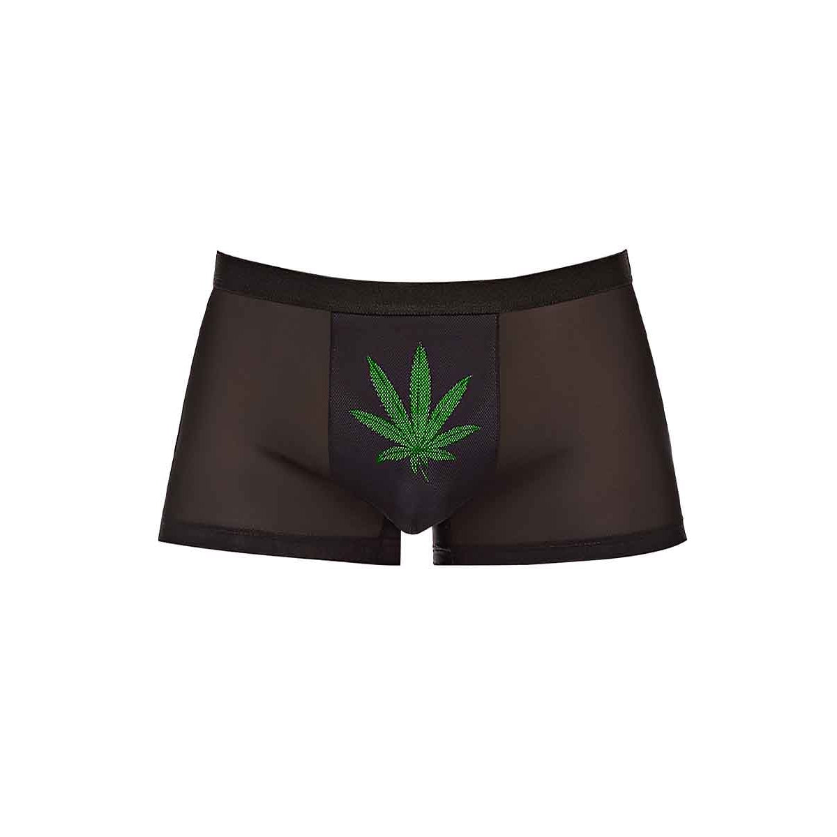 Private Screening Micro Mesh & Modal Pot Leaf