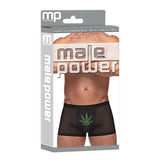 Private Screening Micro Mesh & Modal Pot Leaf