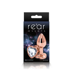 Rear Assets Aluminum Plug with Heart Gem