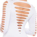 Rene Rofe Pink Lipstick Bold Babe Long Sleeve Dress - O/S