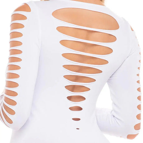 Rene Rofe Pink Lipstick Bold Babe Long Sleeve Dress - O/S