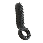 Screaming O O Yeah Silicone Cock Ring in Black