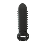 Screaming O O Yeah Silicone Cock Ring in Black