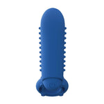 Screaming O O Yeah Silicone Cock Ring in Blue