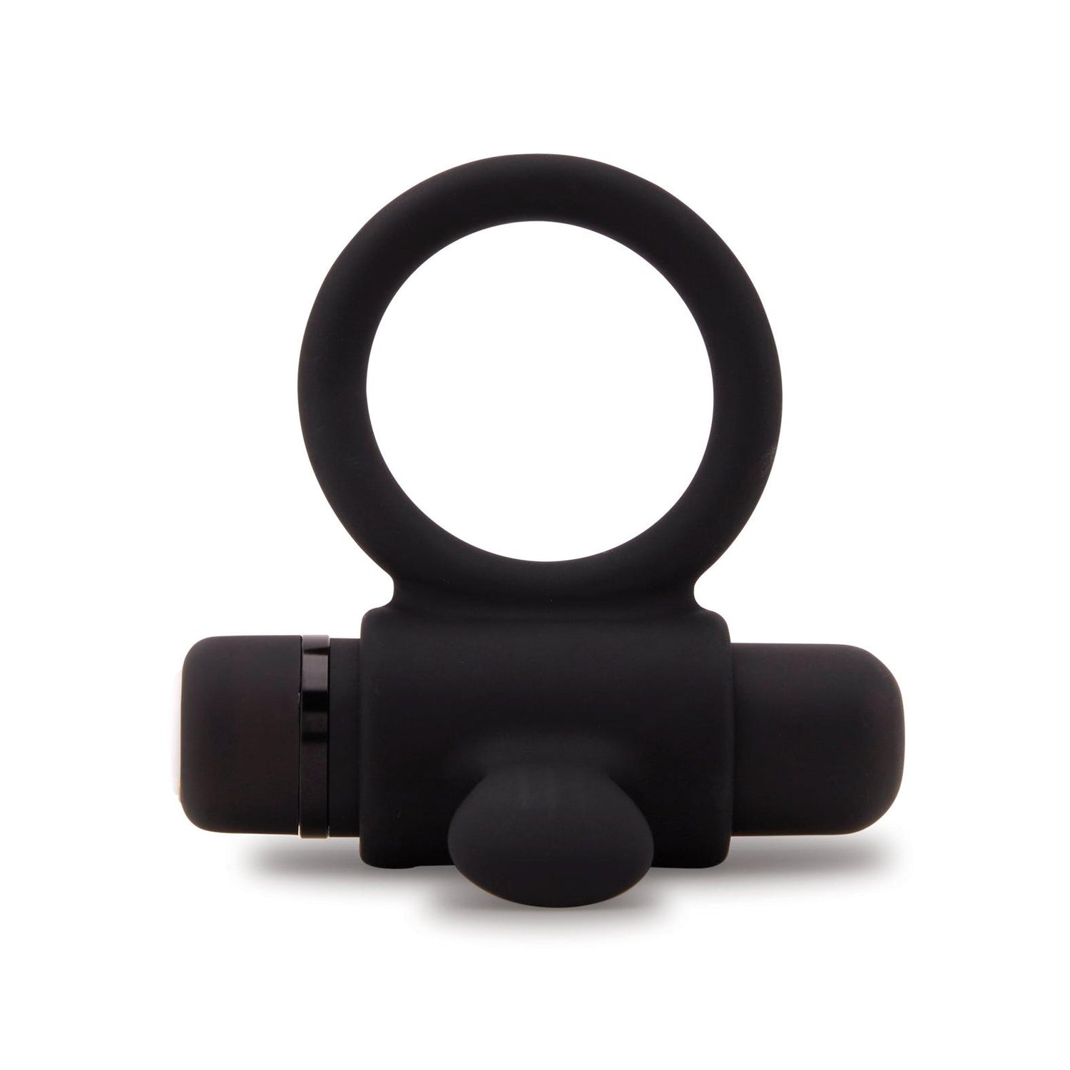 Sensuelle Silicone Vibrating Bullet Cock Ring