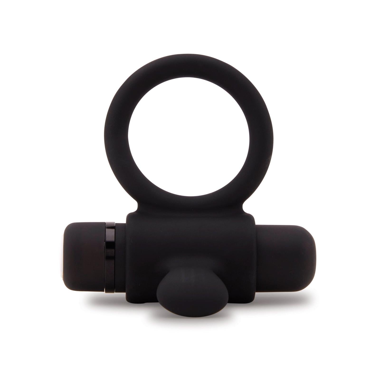 Sensuelle Silicone Vibrating Bullet Cock Ring