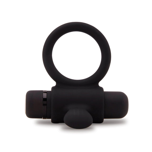 Sensuelle Silicone Vibrating Bullet Cock Ring