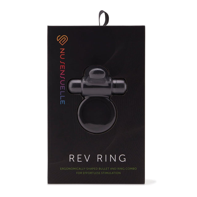 Sensuelle Silicone Vibrating Bullet Cock Ring