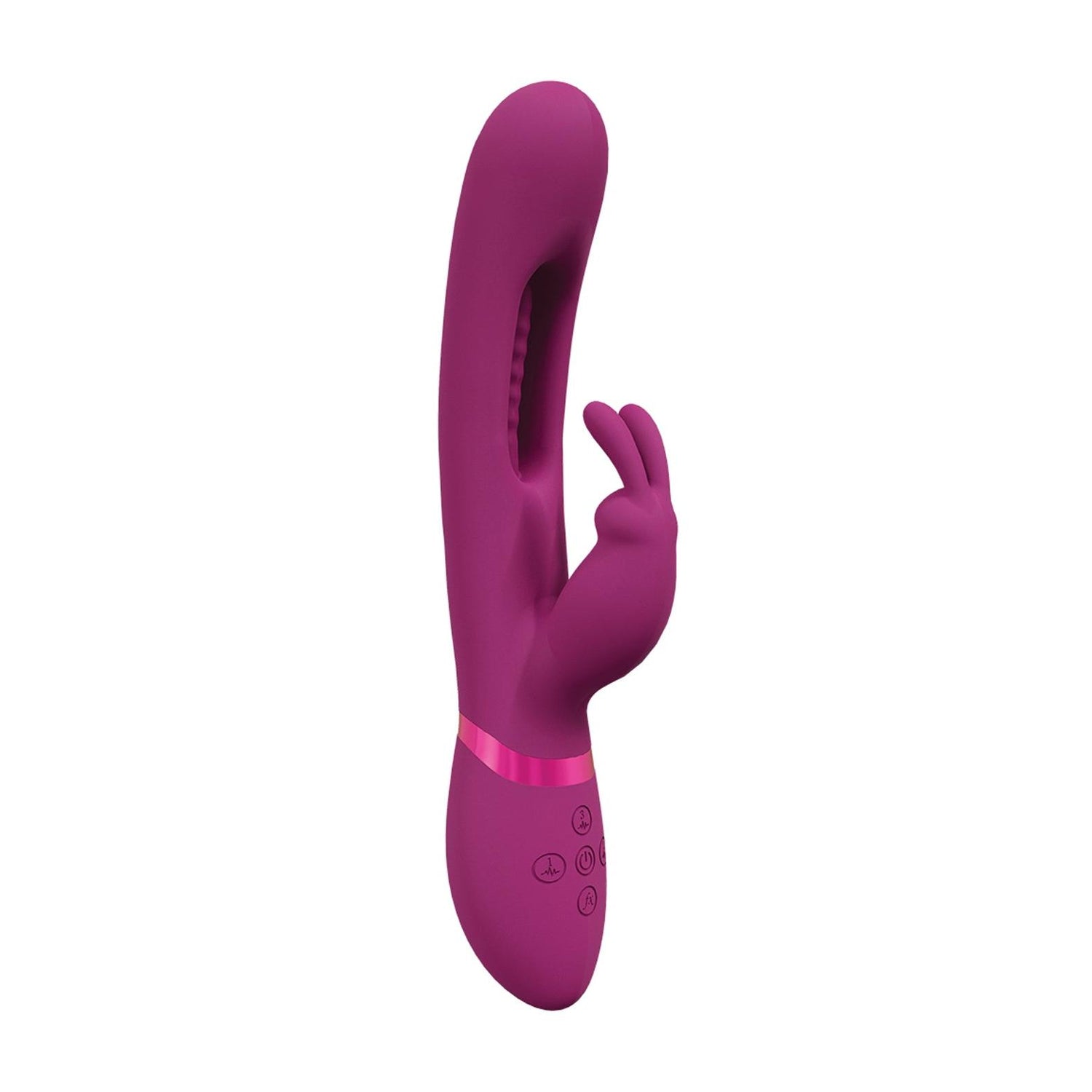 Shots Vive Mika Vibrating Rabbit with G-Spot Flapping in Pink