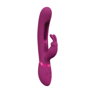 Shots Vive Mika Vibrating Rabbit with G-Spot Flapping in Pink
