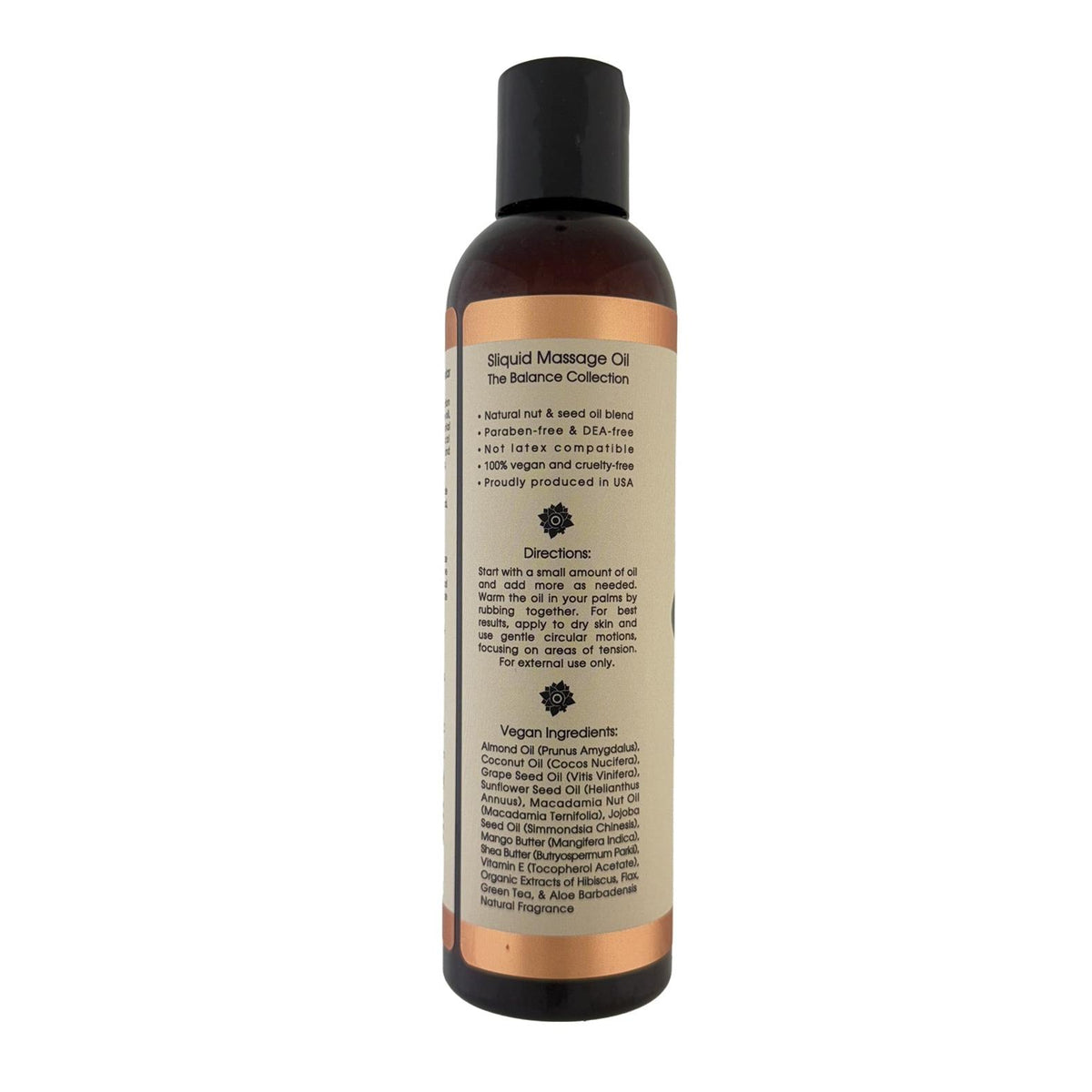 Sliquid Balance Massage Oil - 8.5 oz Cedar in Mint