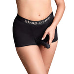 Strap-on-Me Allure Lingerie Harness in Black XL