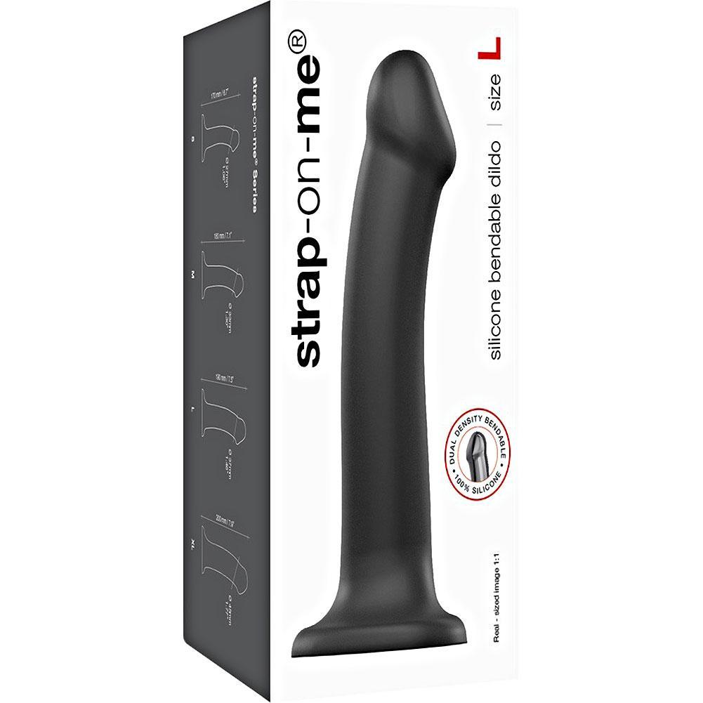 Strap-On-Me Large Silicone Bendable Dildo