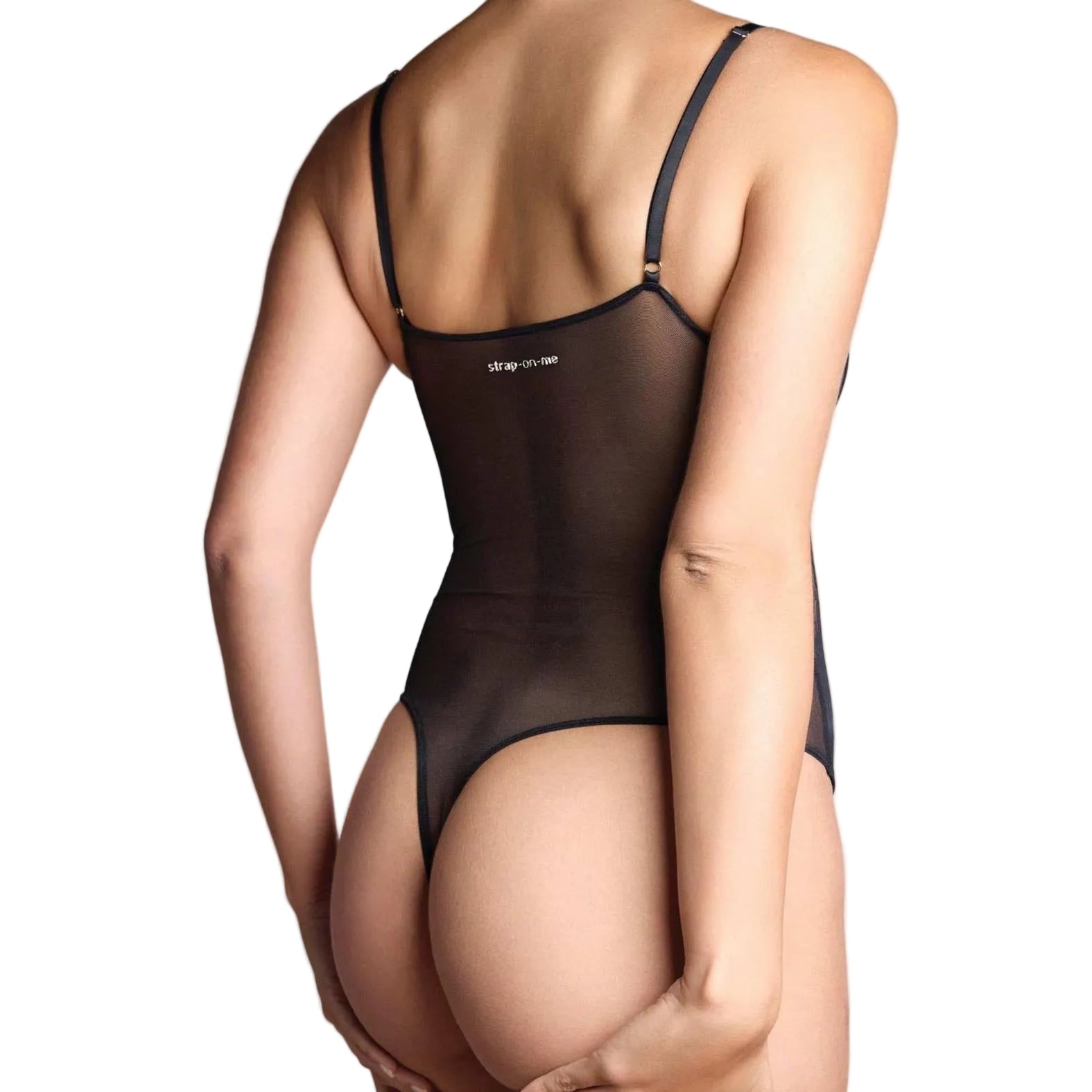 Strap-on-Me Signature Body Harness in Black XS