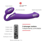 Strap-On-Me Vibrating Bendable Strapless Strap On