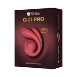 SVibe Snail Gizi Pro Vibrator in Bordeaux