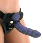 Tantus Silicone Purple Strap On