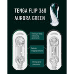 Tenga FLIP 360 Aurora in Green