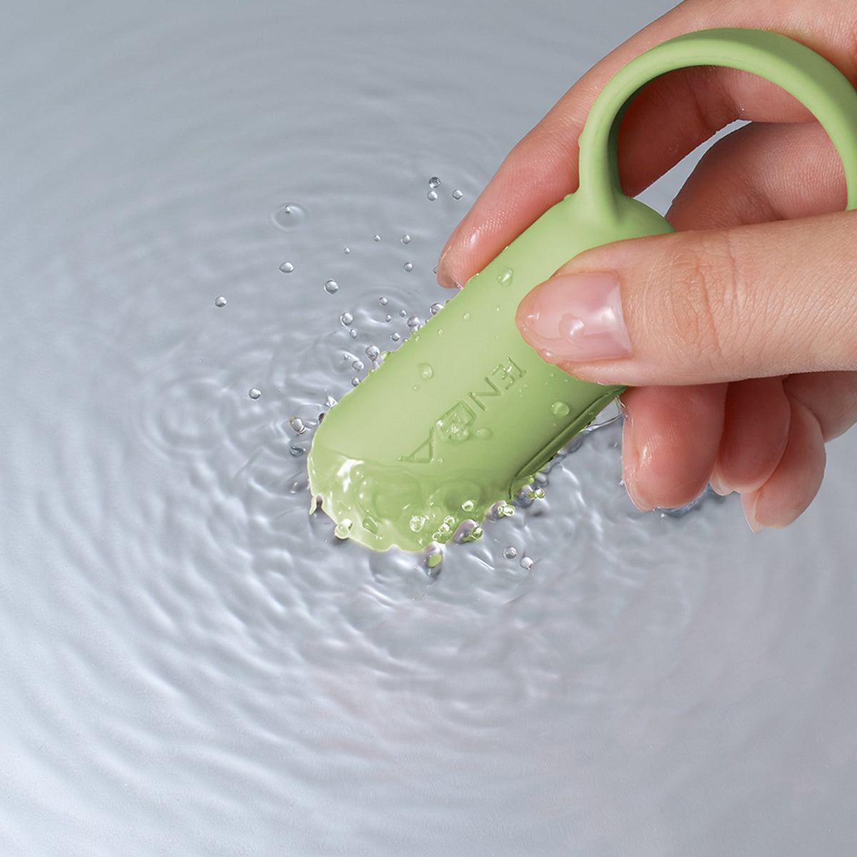 Tenga Pairing Couples Vibrator in Lime