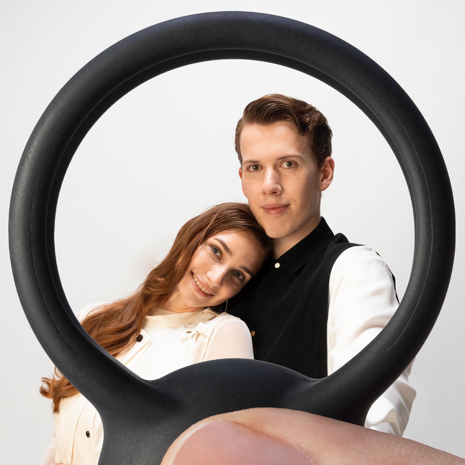 Tenga Pairing Vibrating Couples Ring in Black