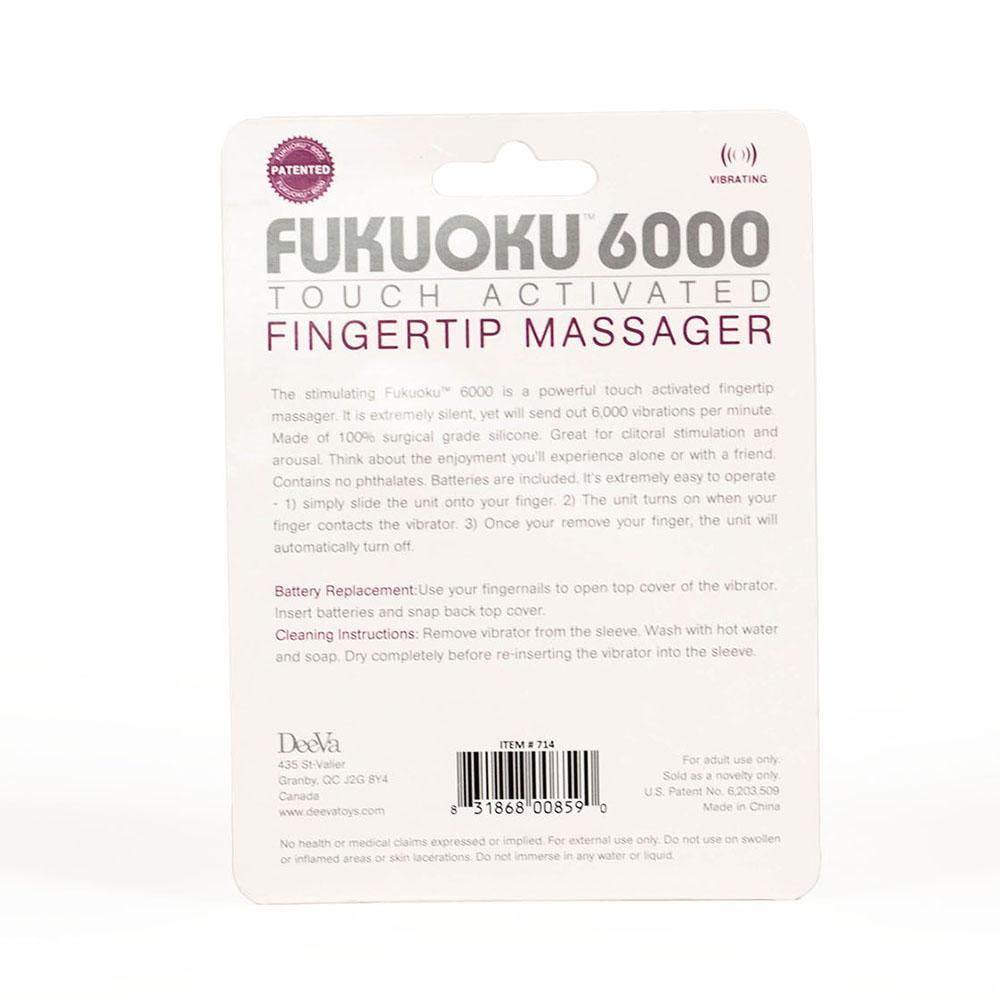 Touch Activated Fingertip Massager