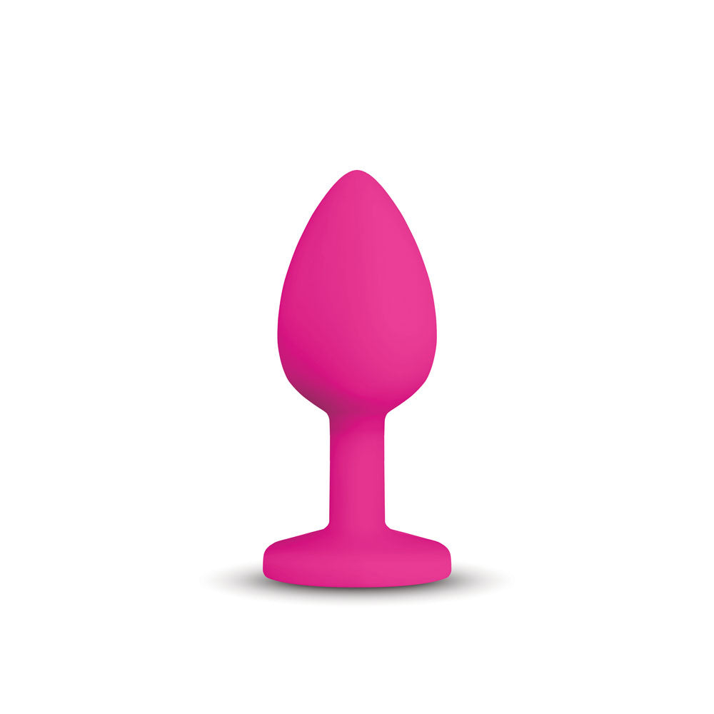 Viben Gemma Purple Gem Pink Silicone Plug - Small