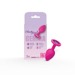 Viben Gemma Purple Gem Pink Silicone Plug - Small