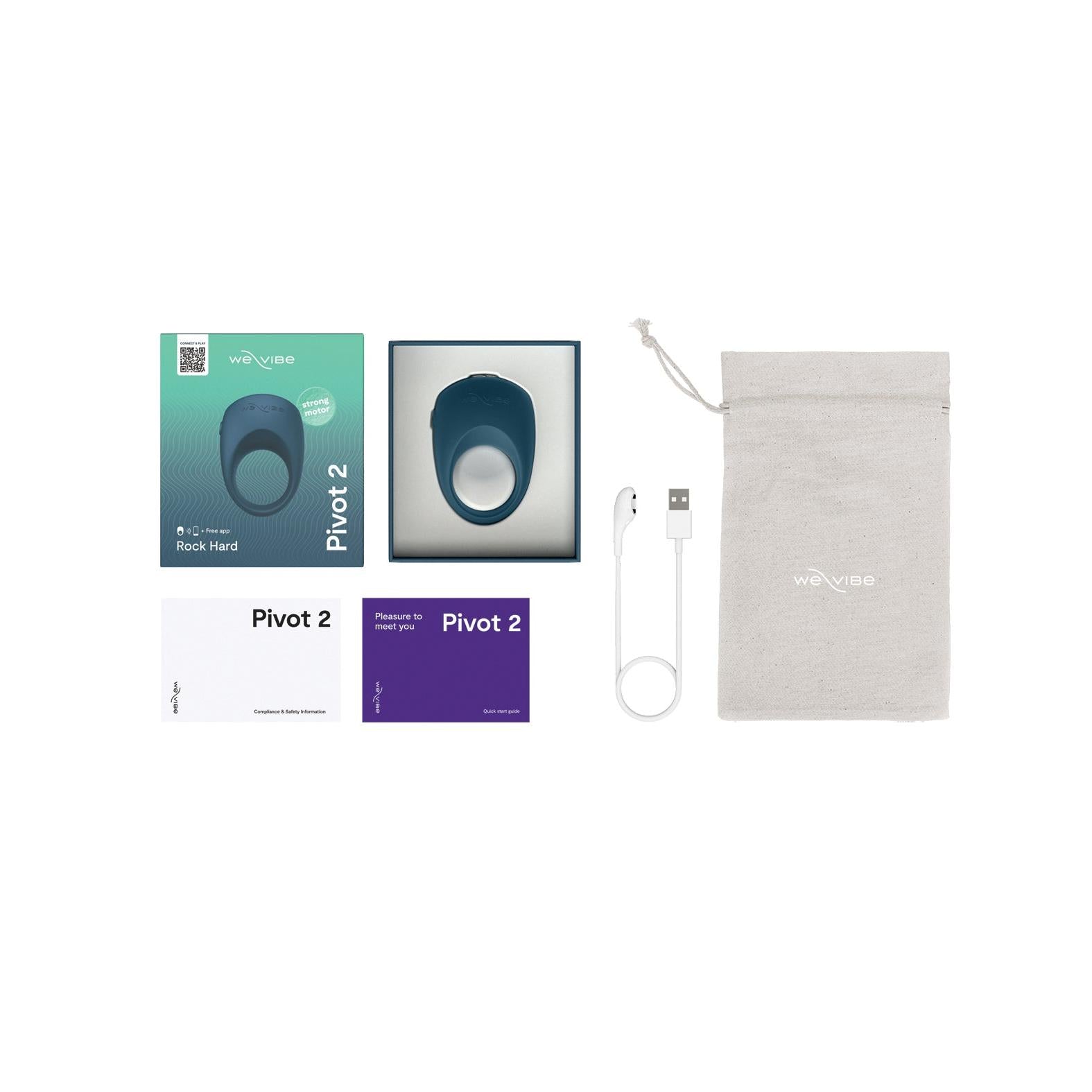 We-Vibe Pivot 2 Rock Hard App Ring
