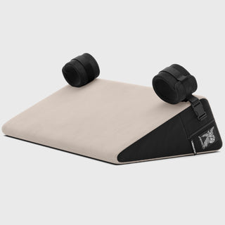 Liberator Black Label Wedge 24 Inch with Cuffs in Cream
