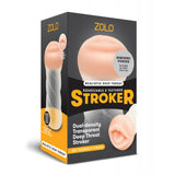 Zolo Realistic Dual Density Deep Throat Stroker