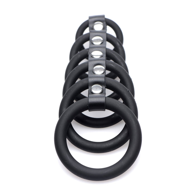 6 Ring Silicone Chastity Cage